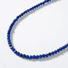 3mm Lapis Faceted 31 Necklace / Multi Wrap Bracelet