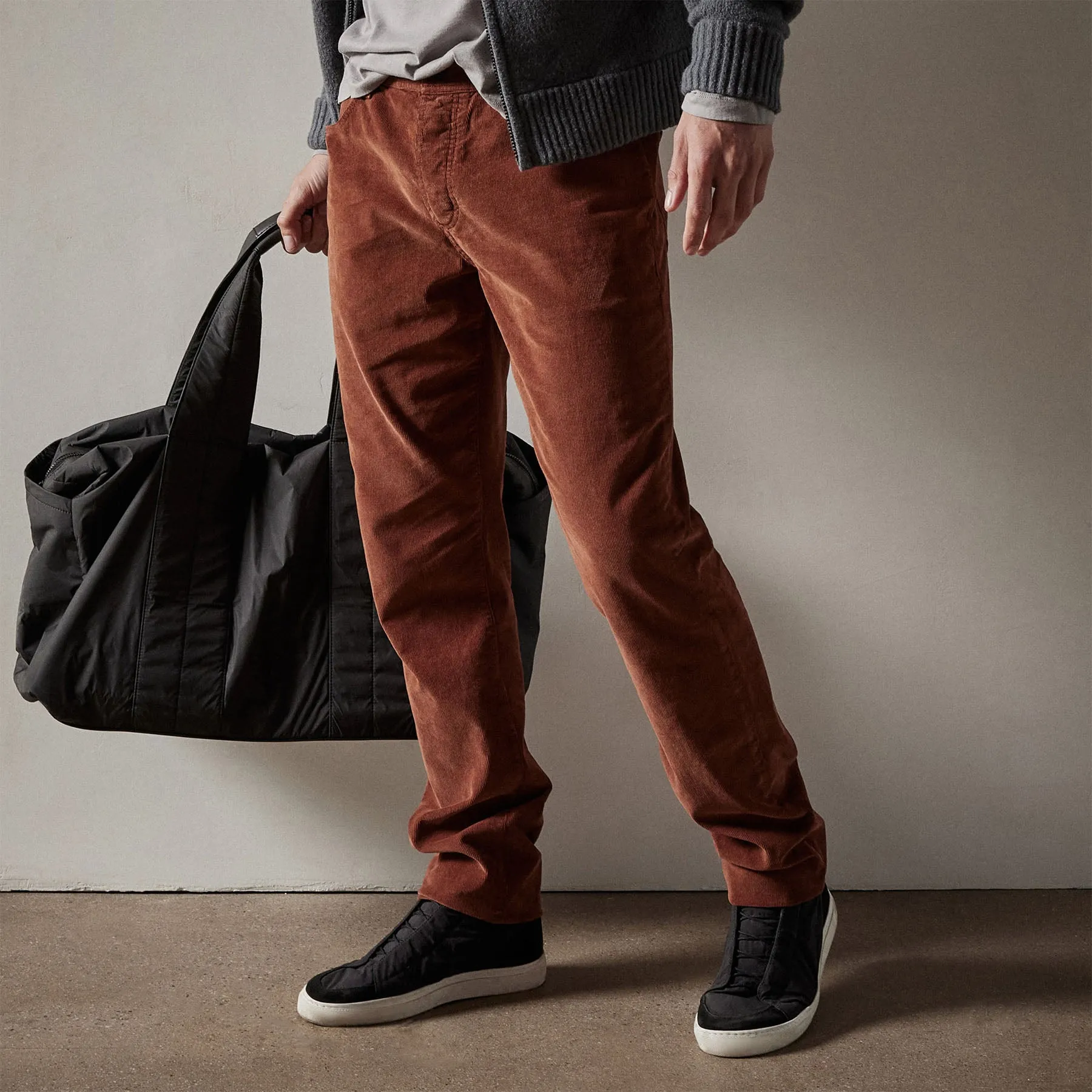 5 Pocket Corduroy Pant - Dark Rust Pigment