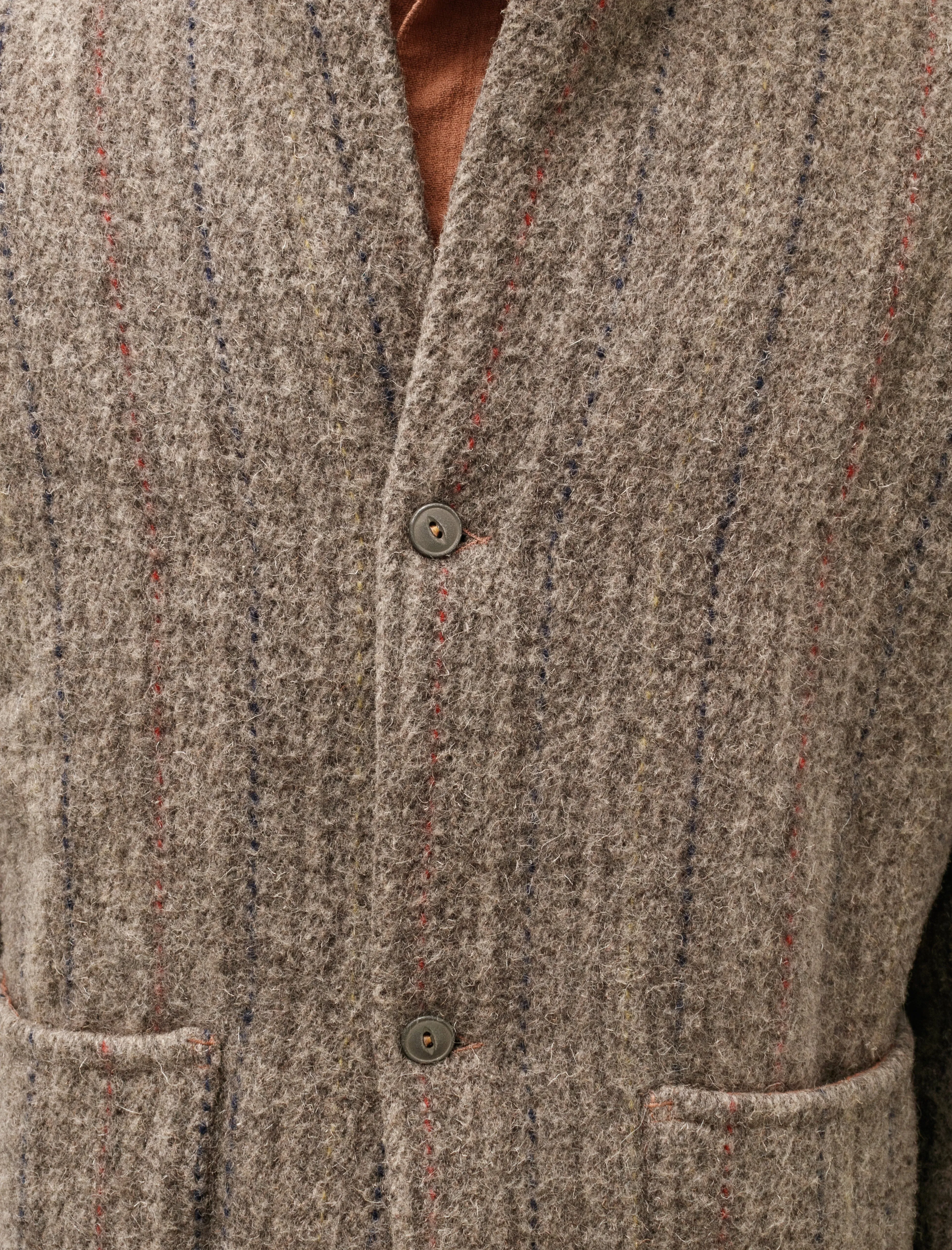 916 Common Coat Herdwick Wool Tweed Tan Wattle