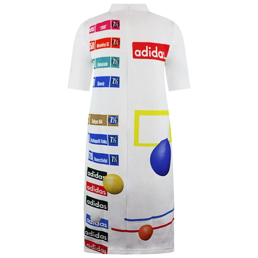 Adidas Collective Memories Womens White T-Shirt Dress