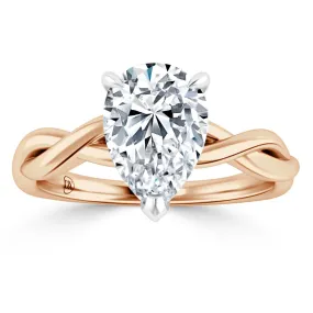 Anastasia - 18ct Rose Gold - Pear