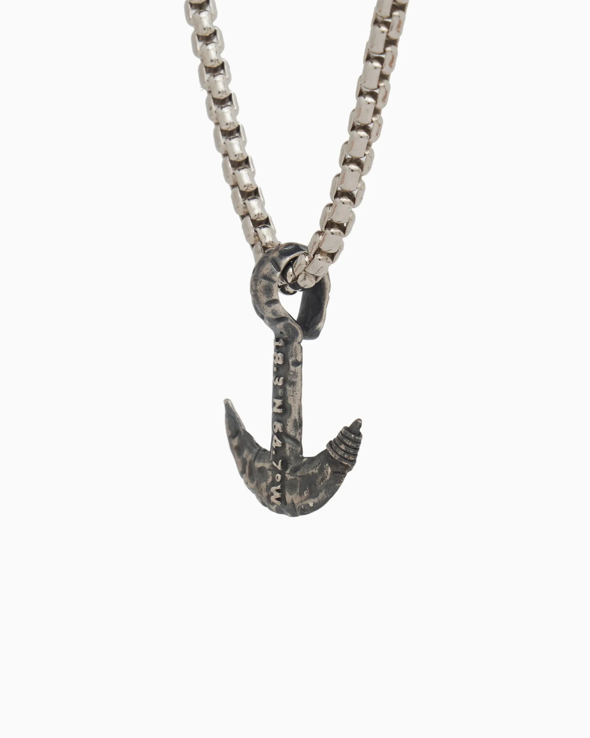 Anchor Pendant with St. John Coordinates