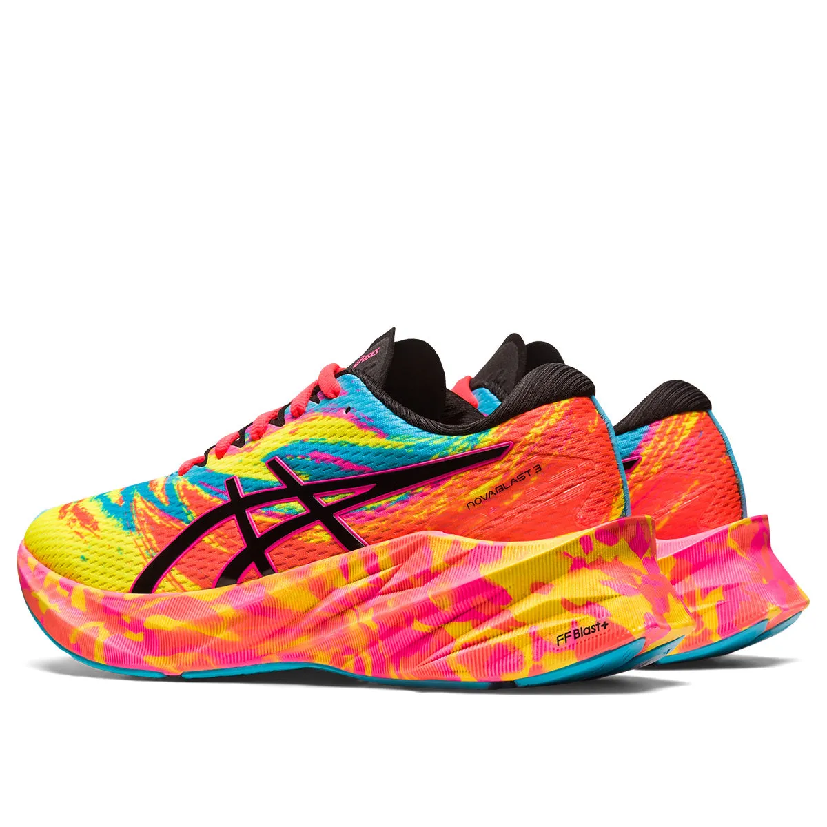 Asics Novablast 3 Women Aquarium Vibrant Yellow     3 