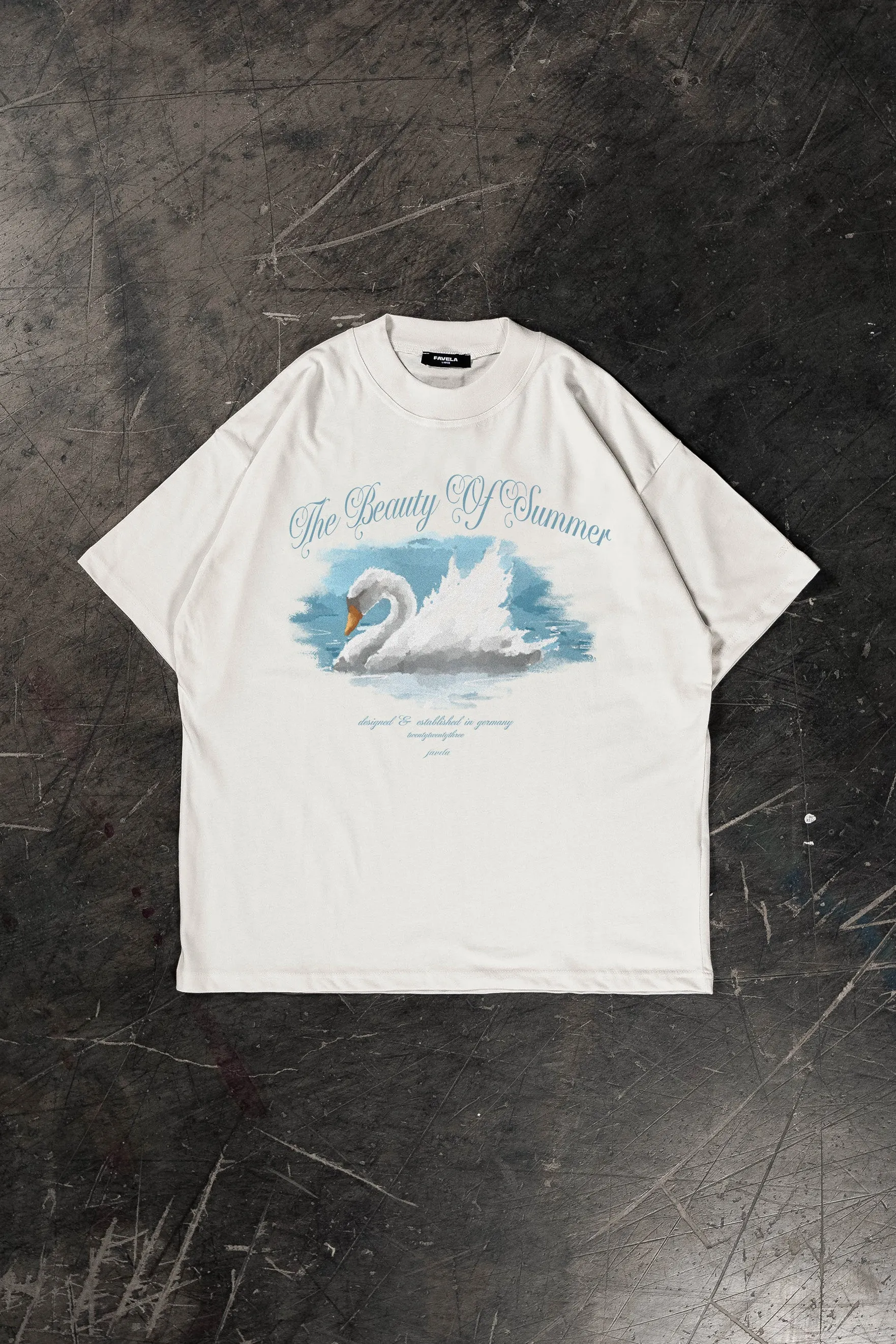 BEAUTY OF SUMMER VANILLA T-SHIRT