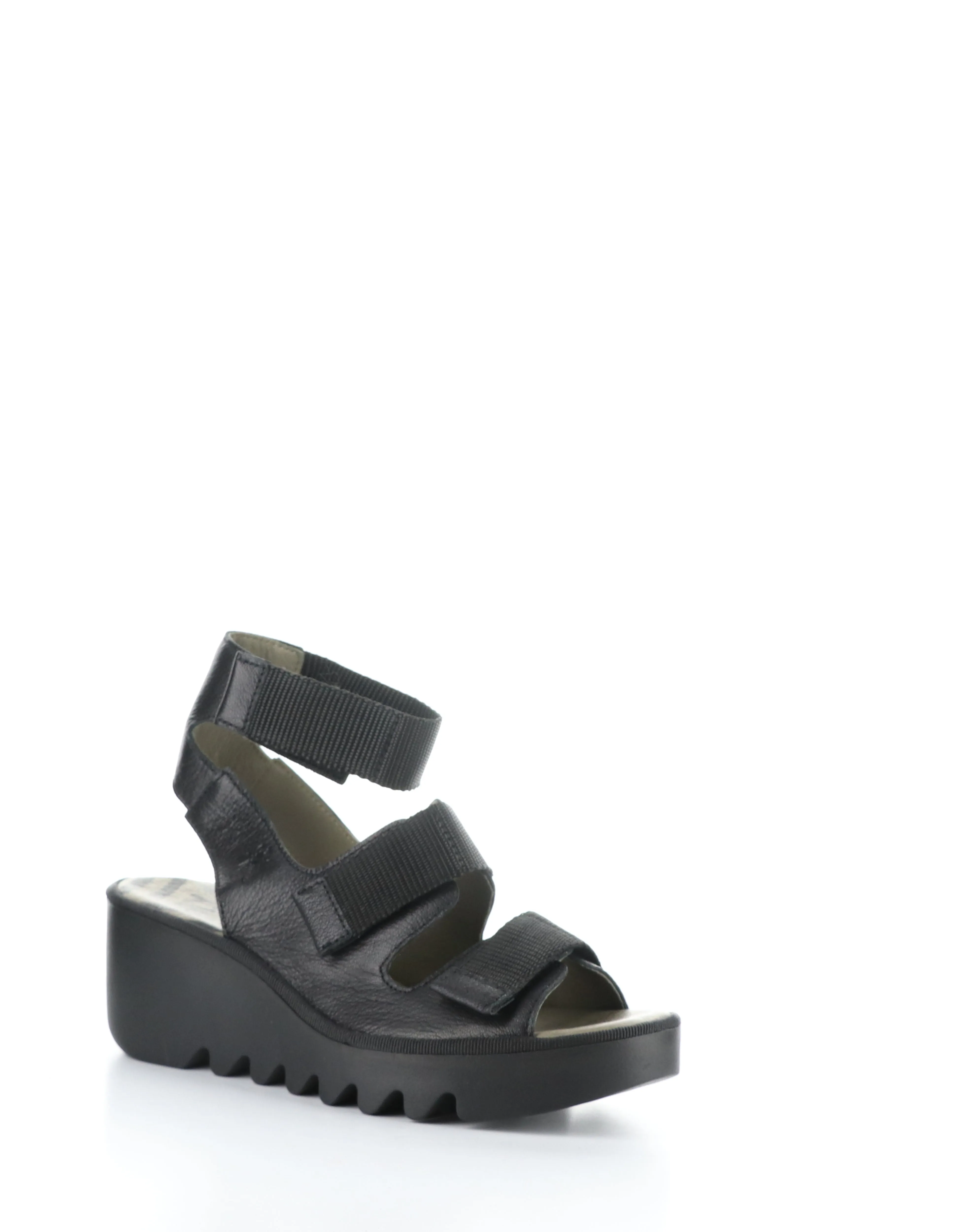 BECH474FLY BLACK Velcro Sandals