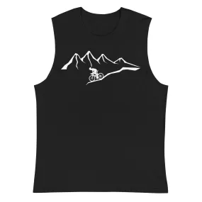 Berge - Radfahren - (F) (14) - Unisex Muscle Shirt | Bella   Canvas 3483