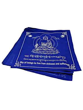 Blue Medicine Buddha Prayer Flags