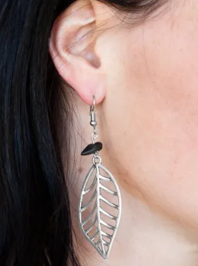 BOUGH Out Black Earrings