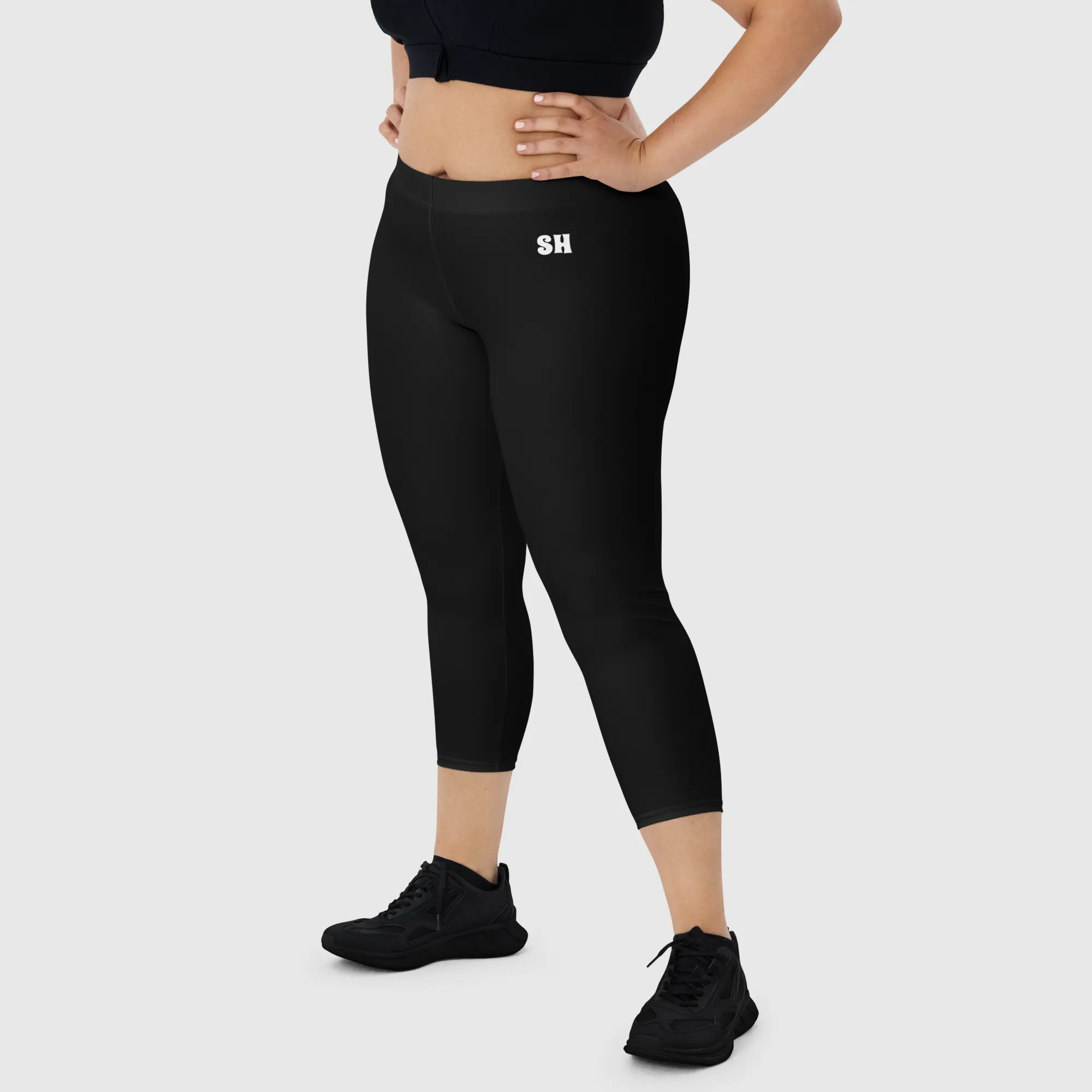 Capri Leggings - Black