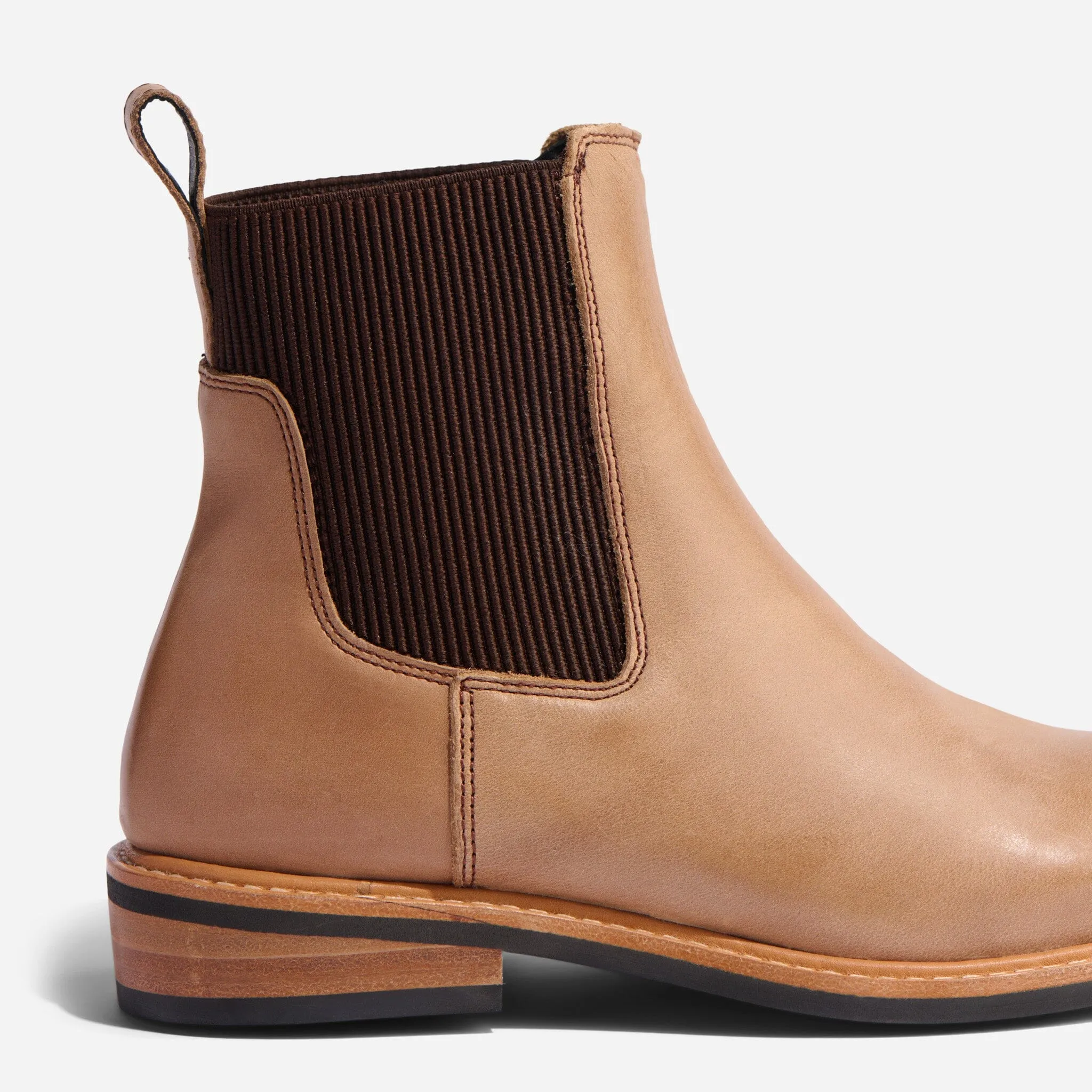 Carmen Chelsea Boot Almond