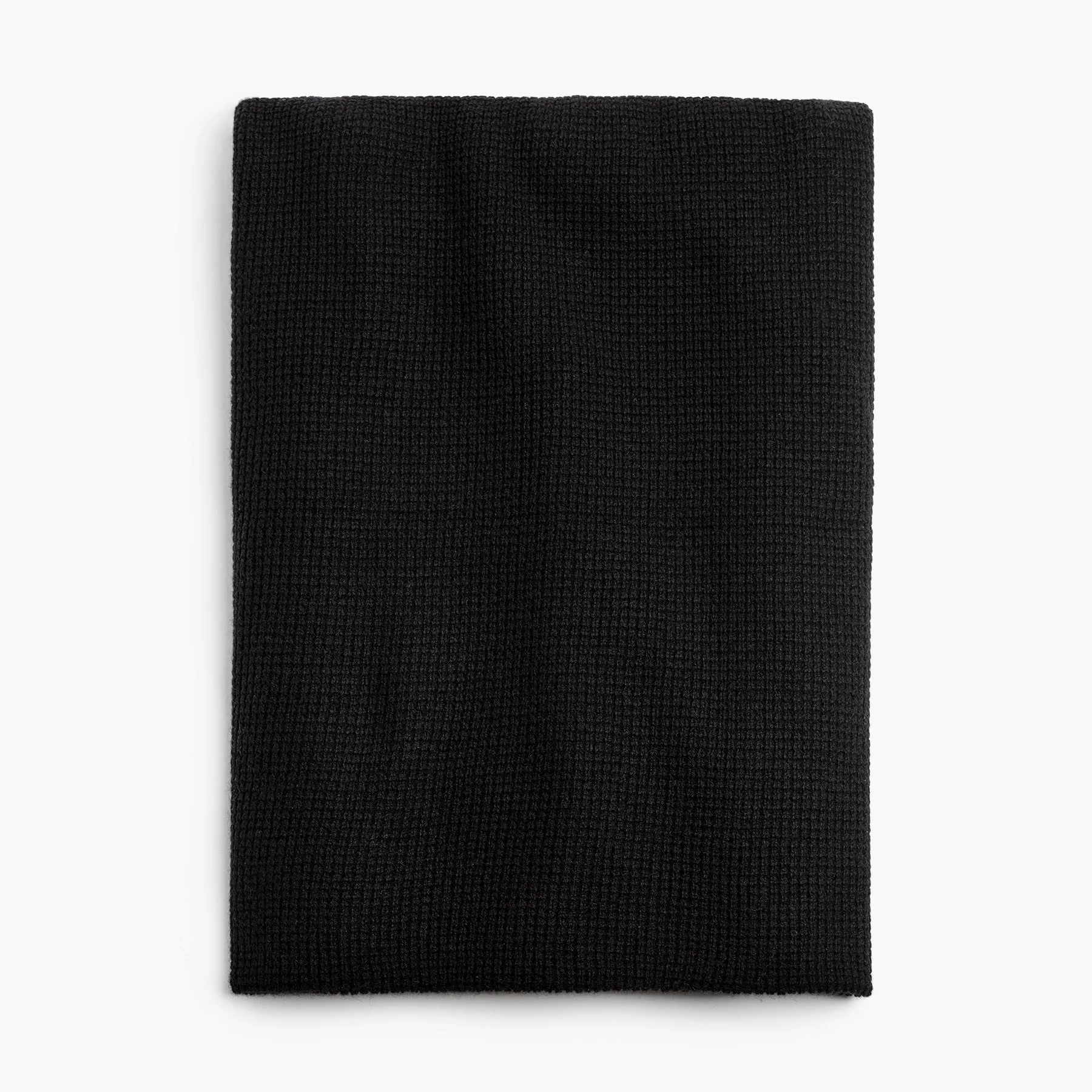 Cashmere Thermal Scarf - Black