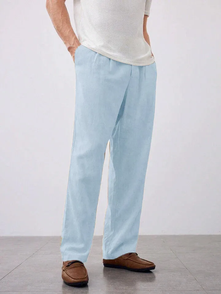 Casual Korean Linen Pants