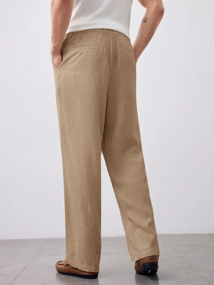 Casual Korean Linen Pants