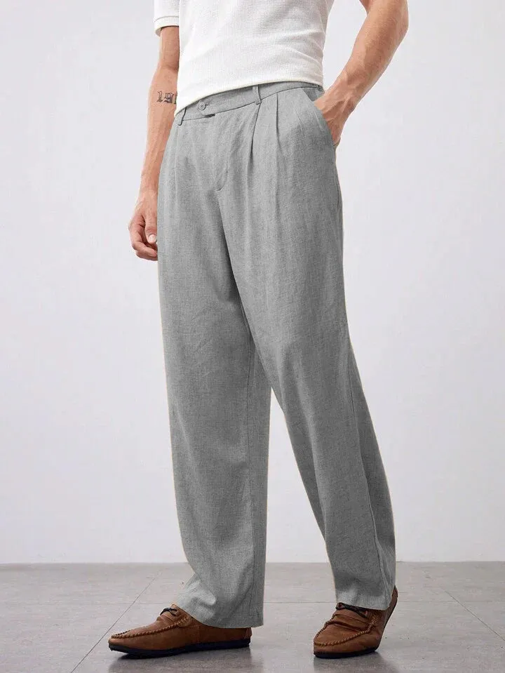 Casual Korean Linen Pants