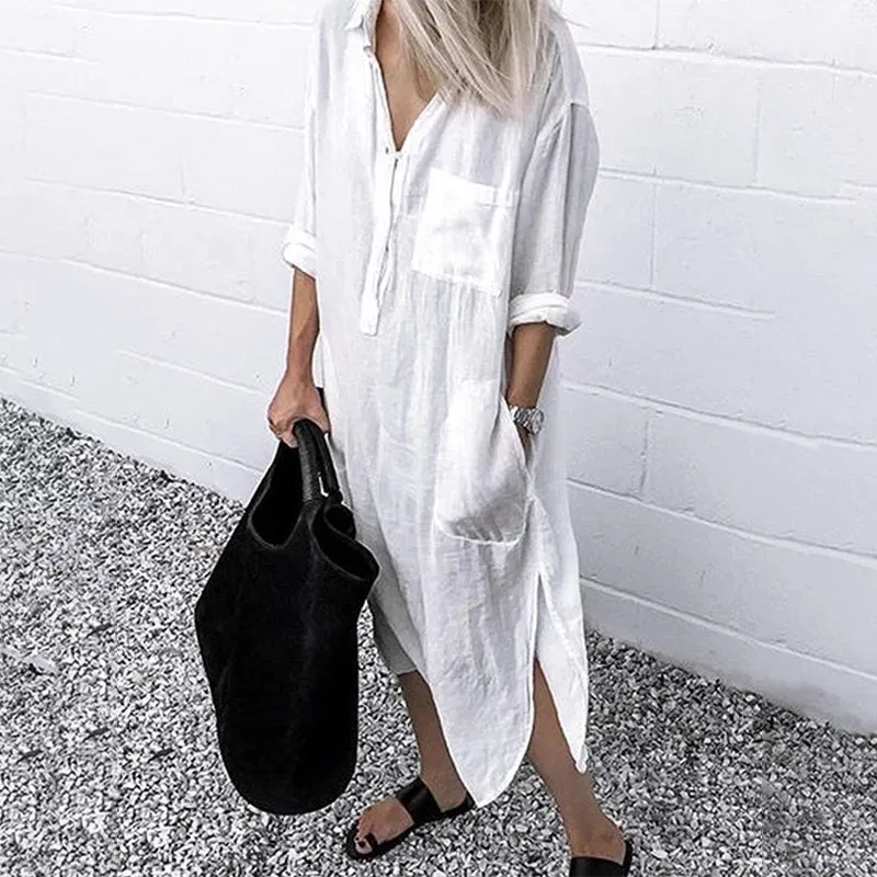 Casual Shirt Women Sundress