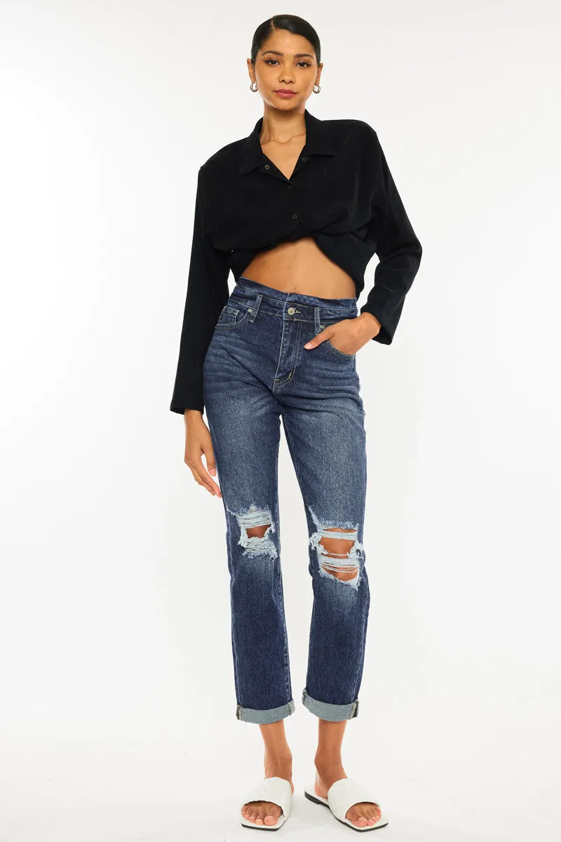 Chantal Ultra High Rise Mom Jeans