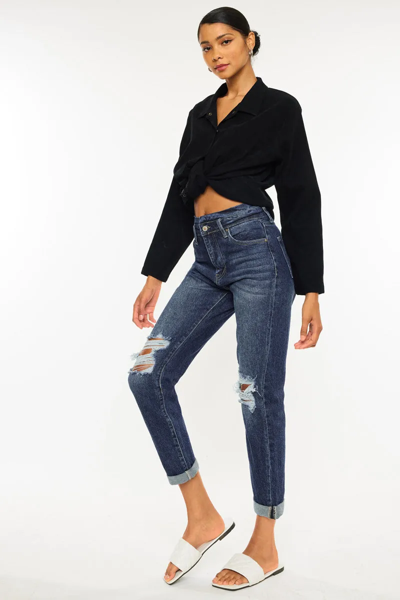 Chantal Ultra High Rise Mom Jeans