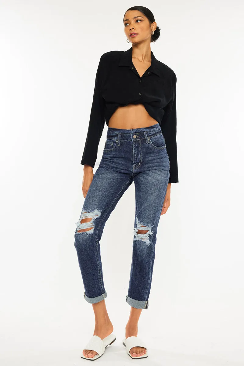 Chantal Ultra High Rise Mom Jeans