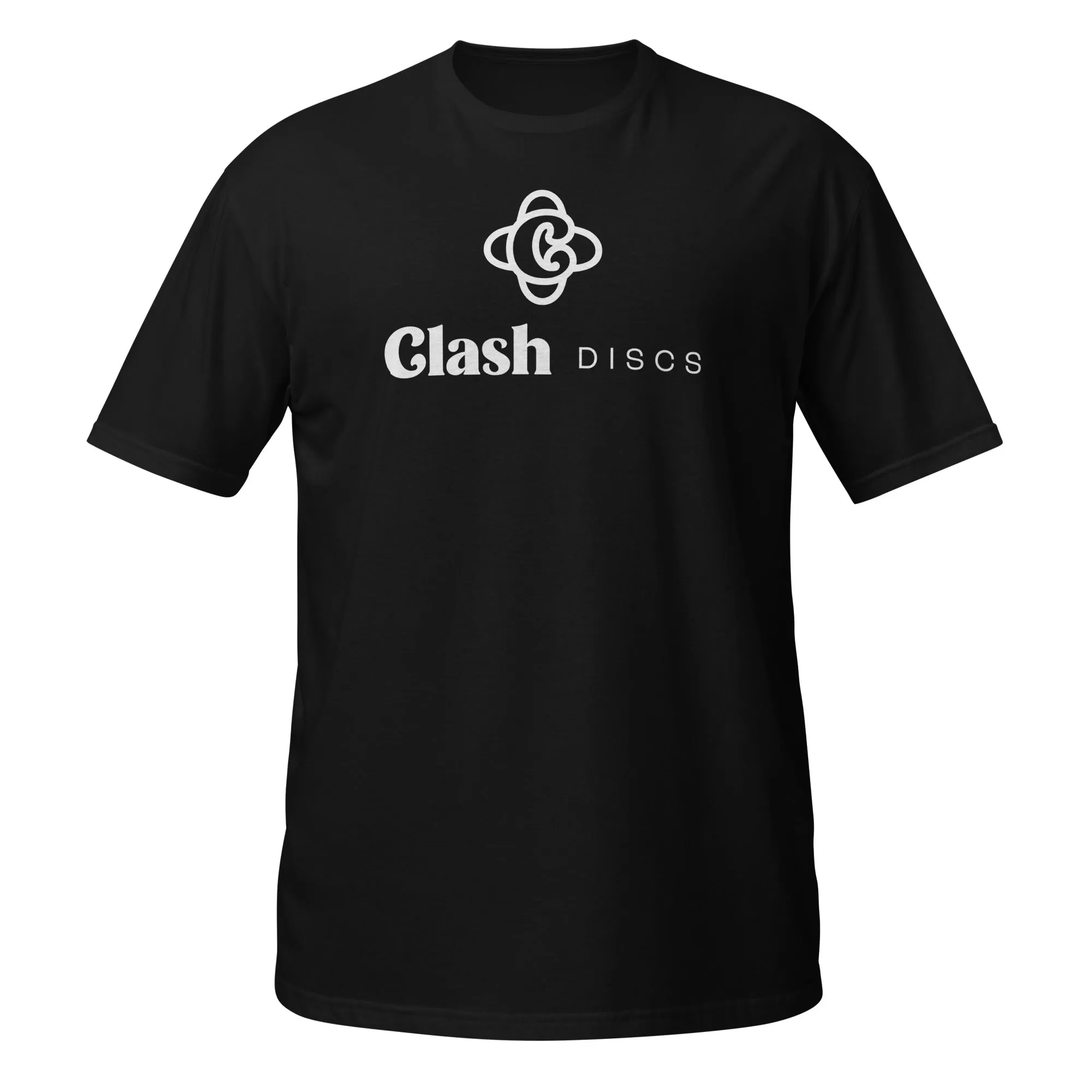 Clash Discs Standard Logo Short-Sleeve Unisex T-Shirt