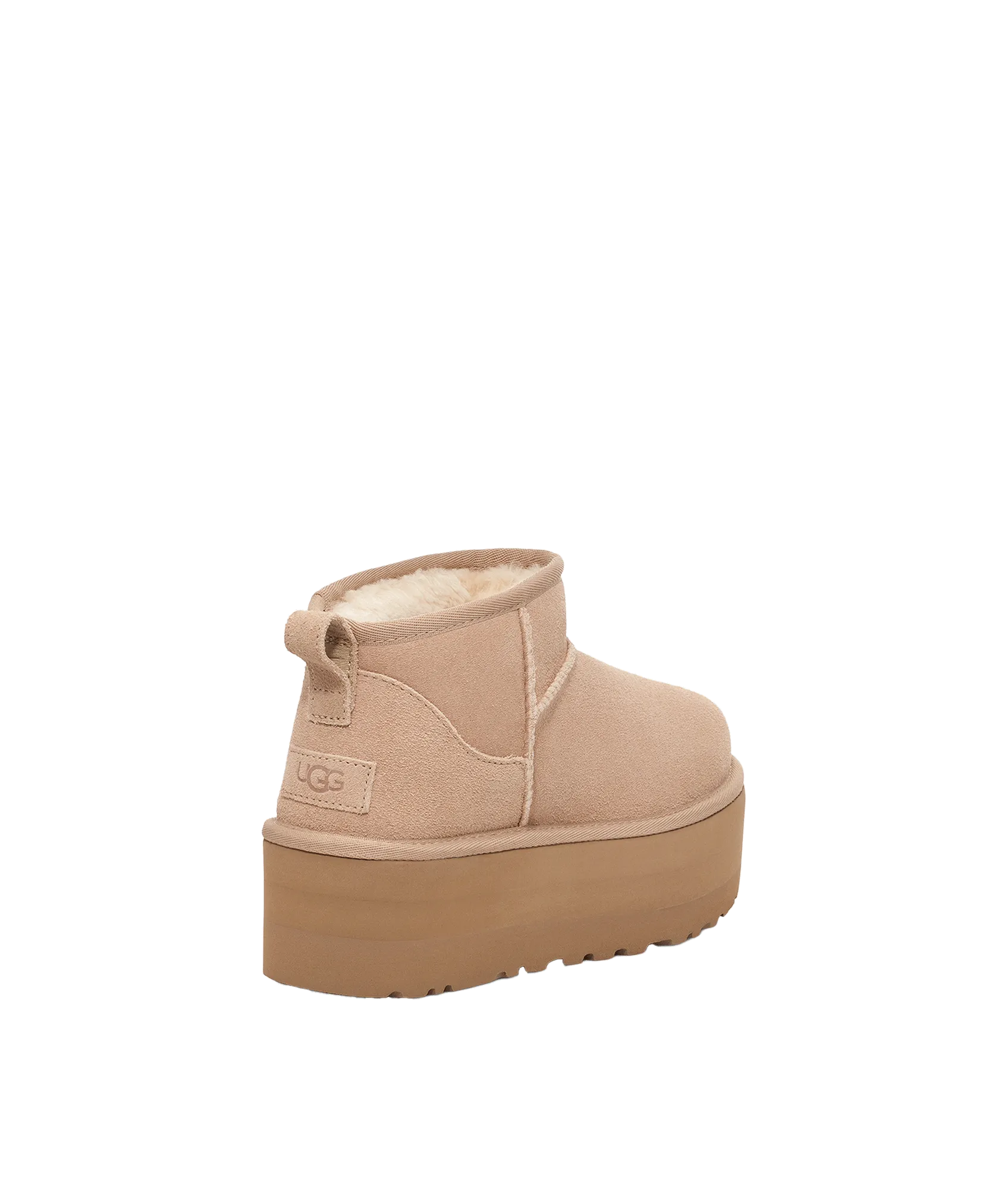 Classic Ultra Mini Platform Boot - Cream