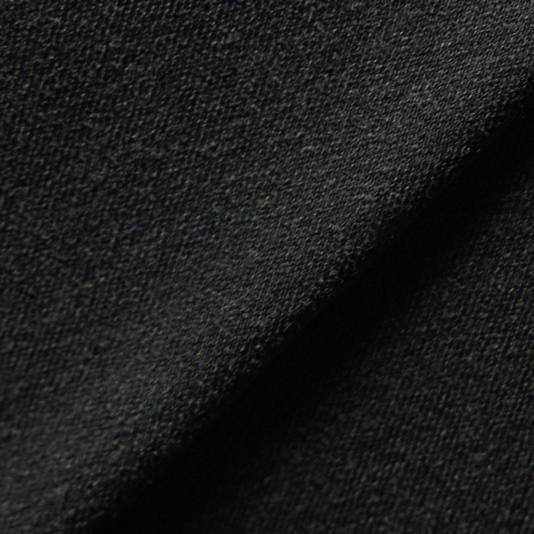 Clear Jersey V Neck - Carbon Pigment