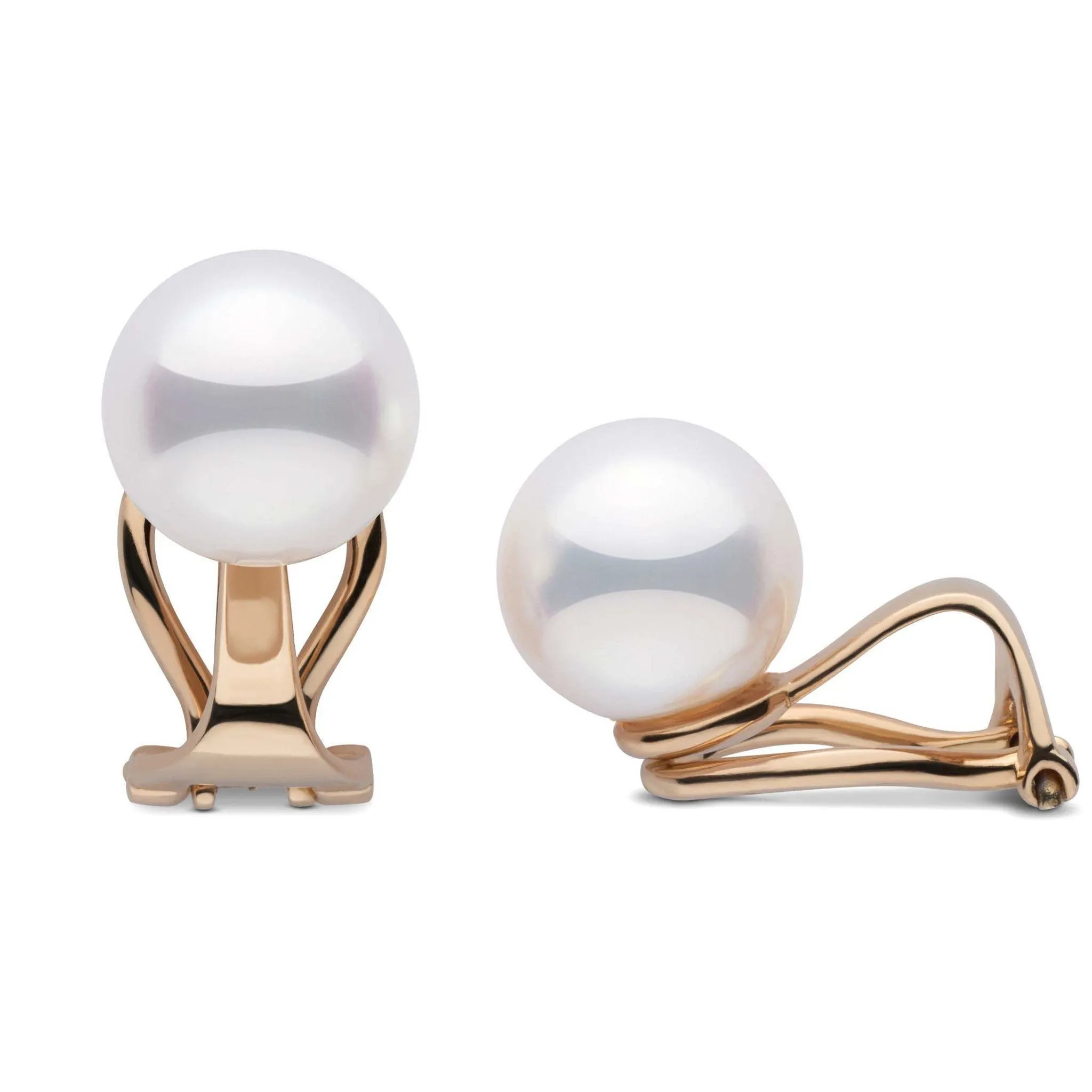 Clip Collection Akoya 8.5-9.0 mm Pearl Stud Earrings