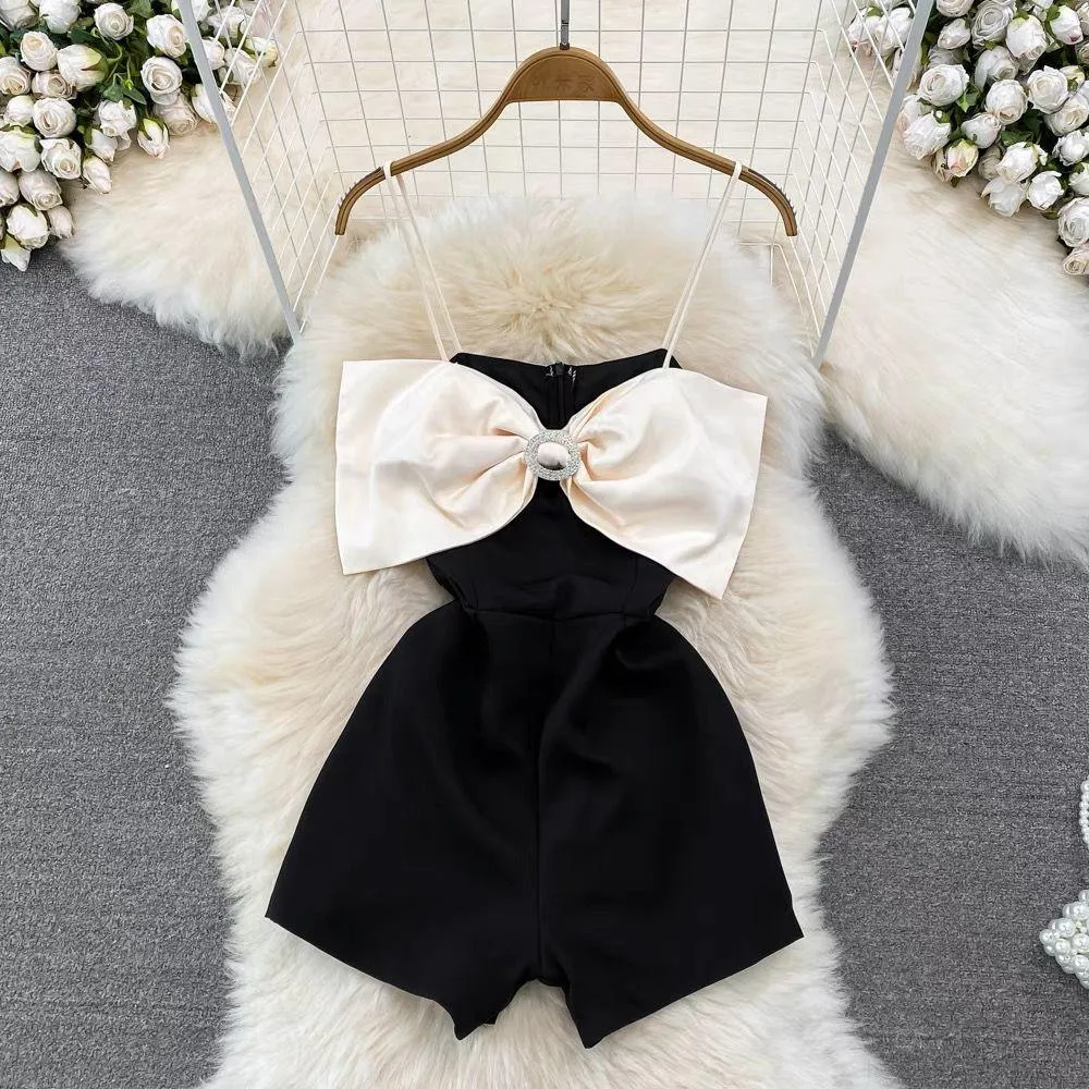 Clover Bow Romper