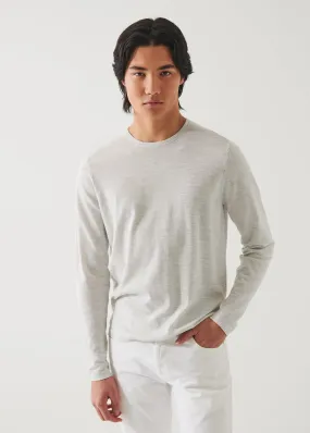 COTTON CUPRO CREWNECK