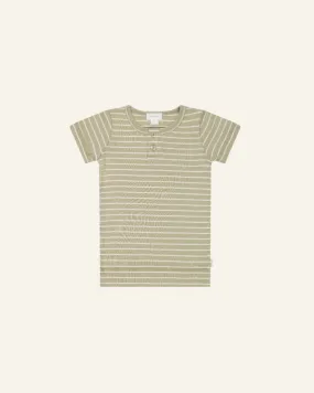 COTTON HENLEY TEE