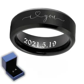 Custom Tungsten Ring