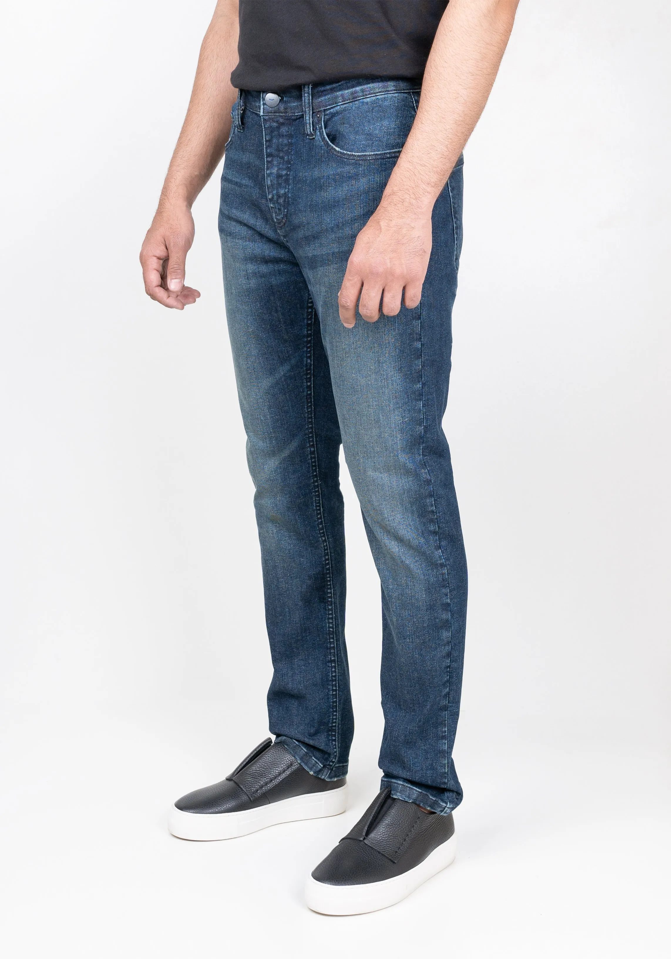 Dark Wash Tinted Skinny Fit Jeans - Ultra