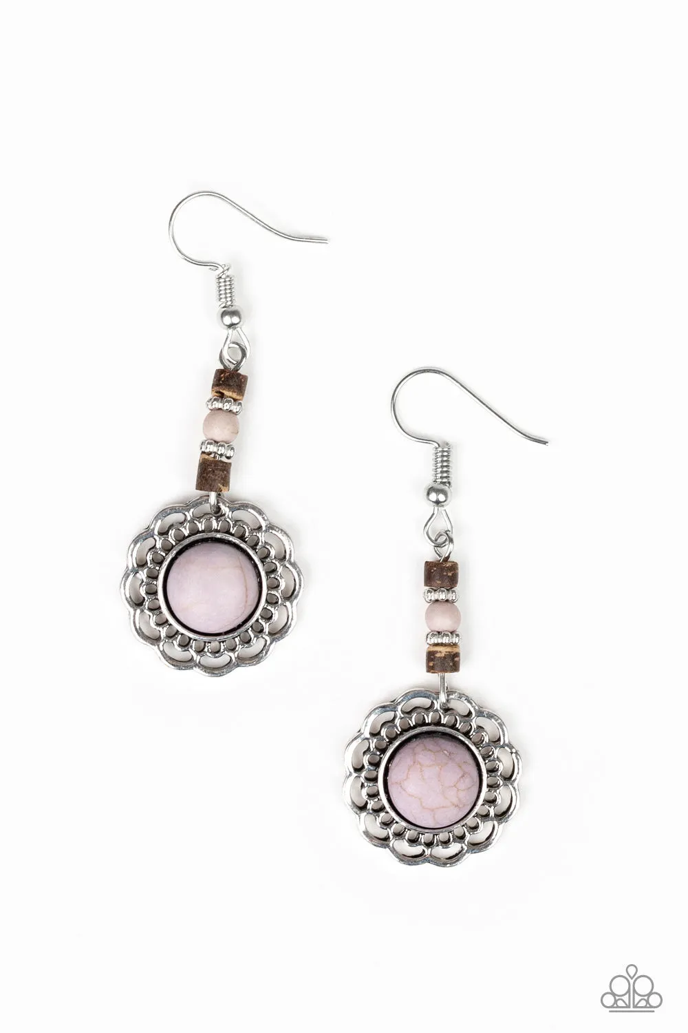 Desert Bliss Silver Earrings