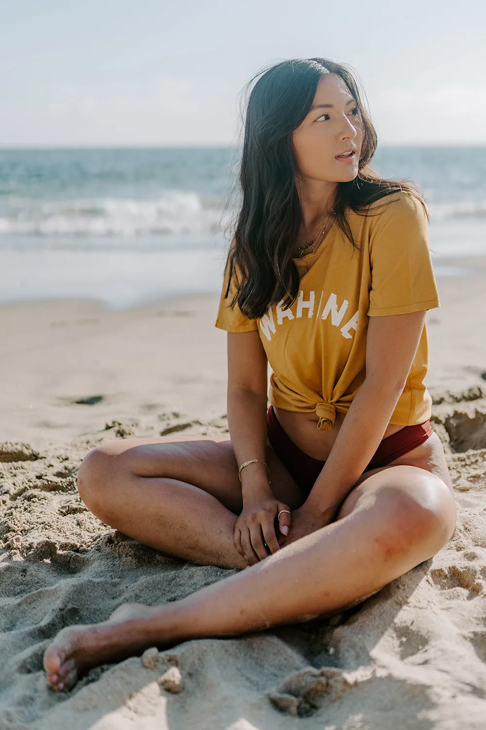 Dolkii Tee Wahine in Pineapple