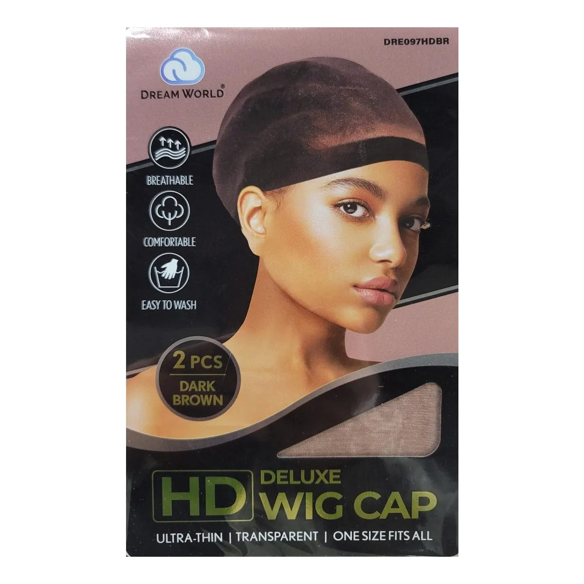 DREAM WORLD | HD Deluxe Wig Cap 2PCS