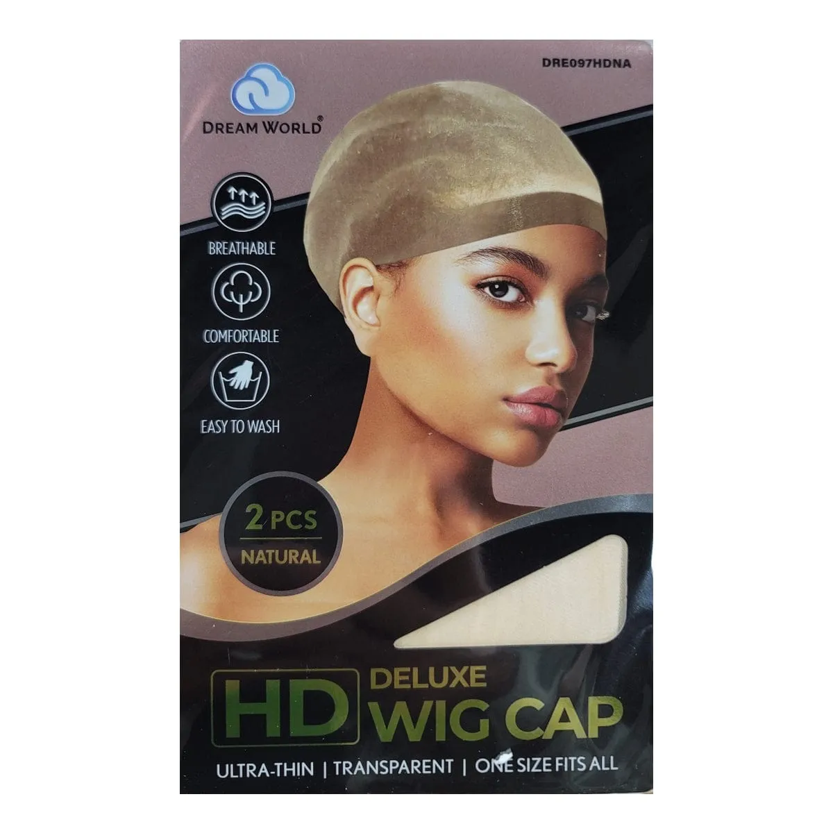 DREAM WORLD | HD Deluxe Wig Cap 2PCS