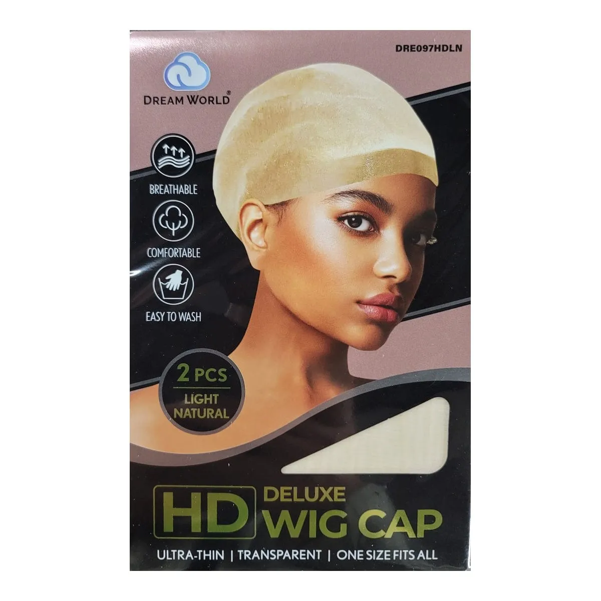 DREAM WORLD | HD Deluxe Wig Cap 2PCS