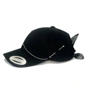 Emenvi Black Bandana Cap