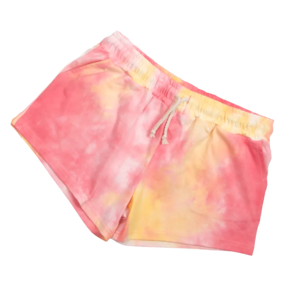 Gymnastics Tie Dye Lounge Summer Shorts Set