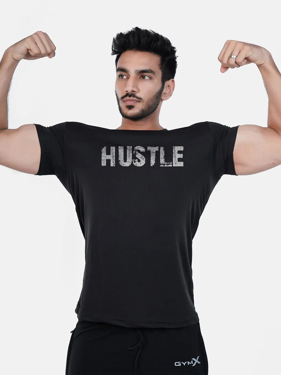 GymX Ultra Lite Tee: Hustle - Sale