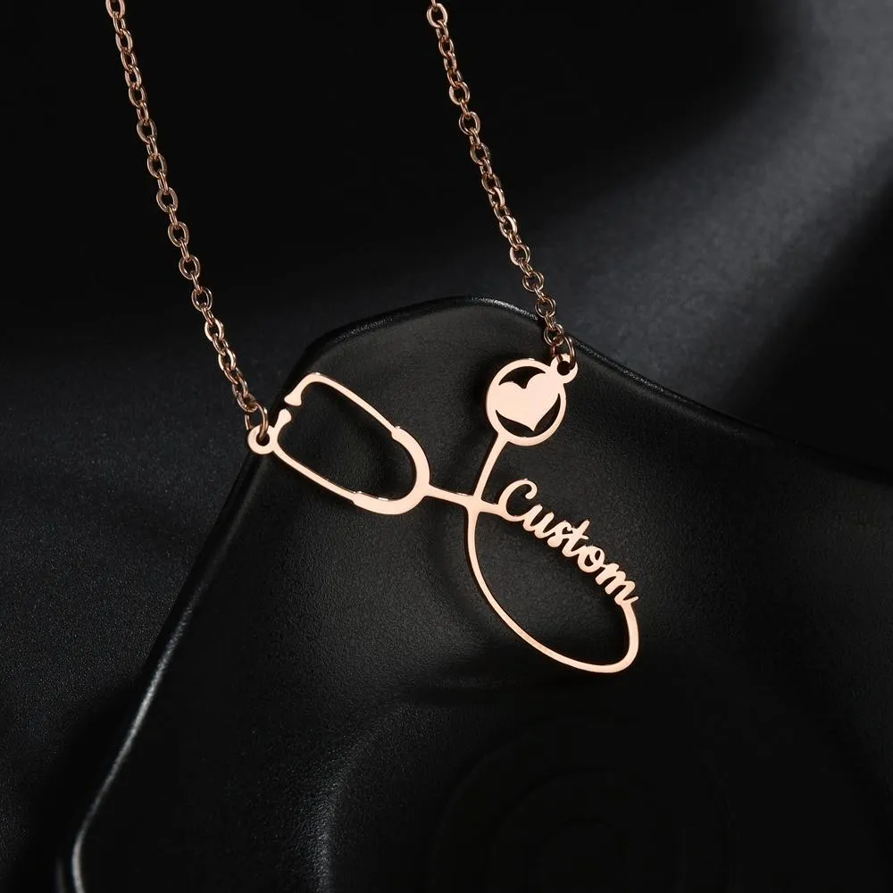 Heart Beat (Stethoscope Necklace)