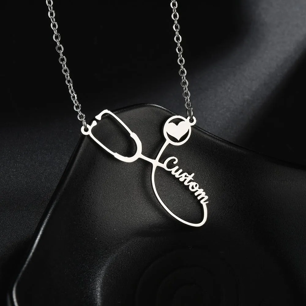 Heart Beat (Stethoscope Necklace)