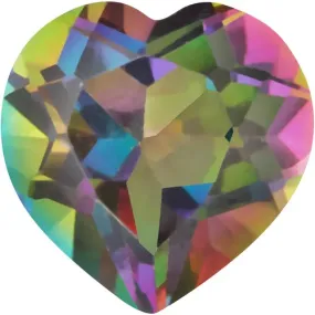 Heart Green Mystic Topaz Natural Gemstones