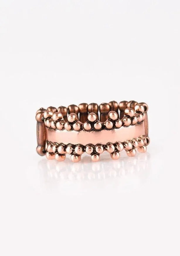 Heavy Metal Muse Copper Ring