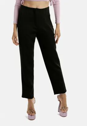 High Waist Semi Casual Trousers