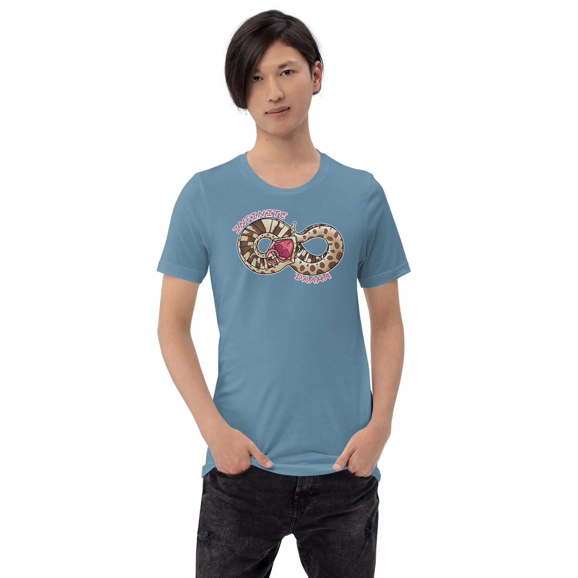 Hognose Snake Gift TShirt, Infinite Drama Silly Snake Tee