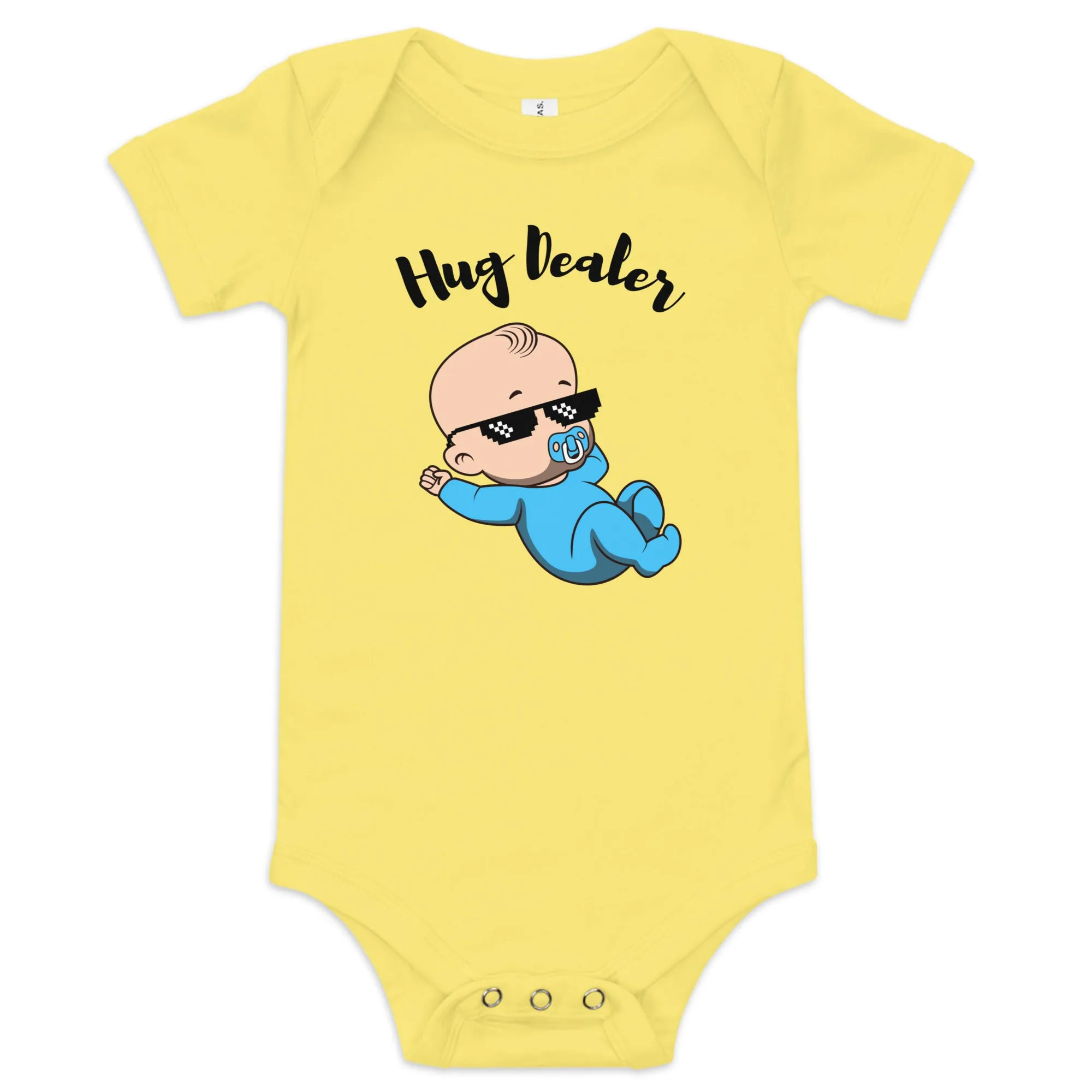 Hug Dealer Baby Onesies