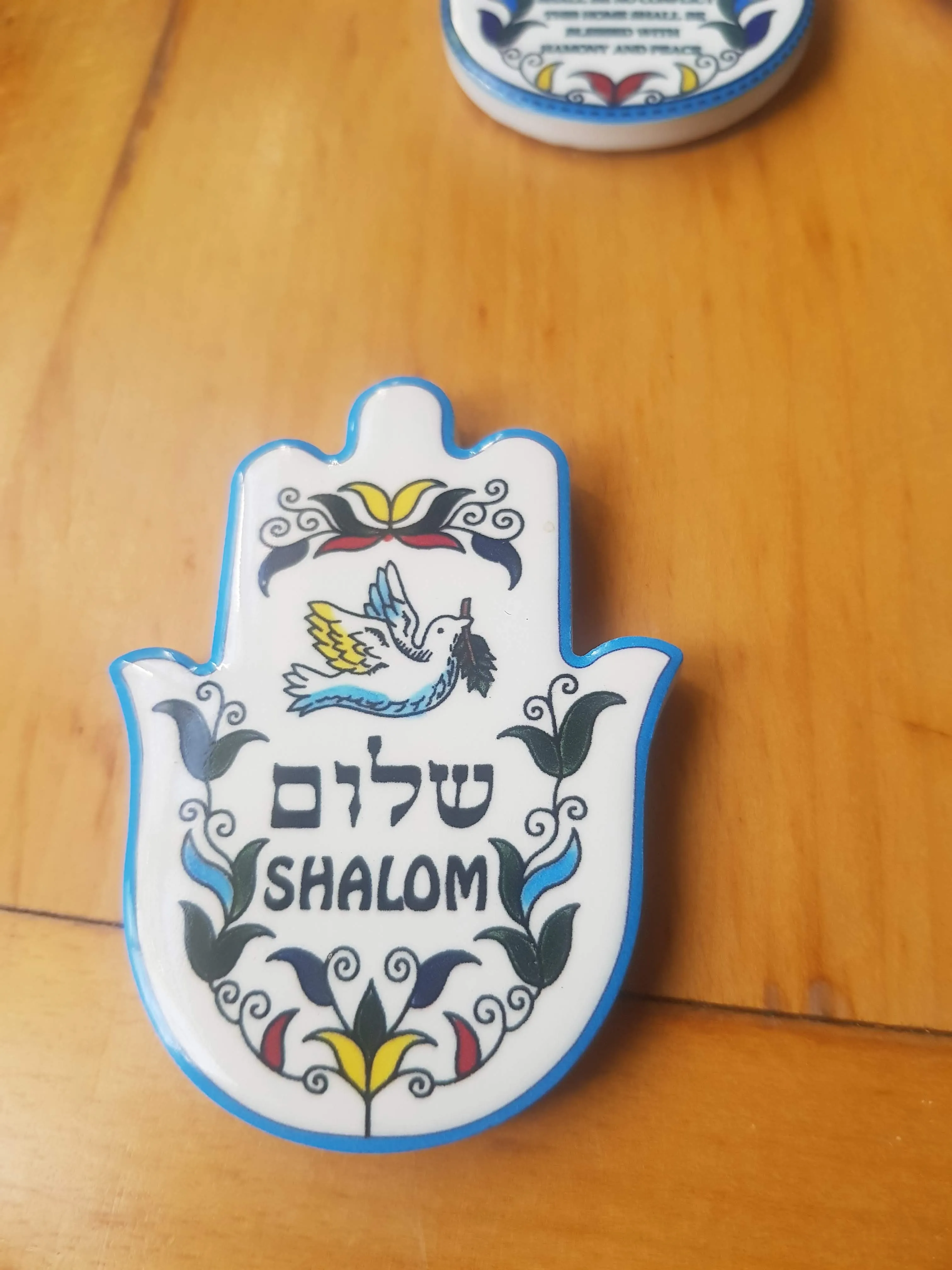 Israel Fridge magnet Hamsa Mazel magnet. Jewish gifts. Passover gift. Hanukkah.