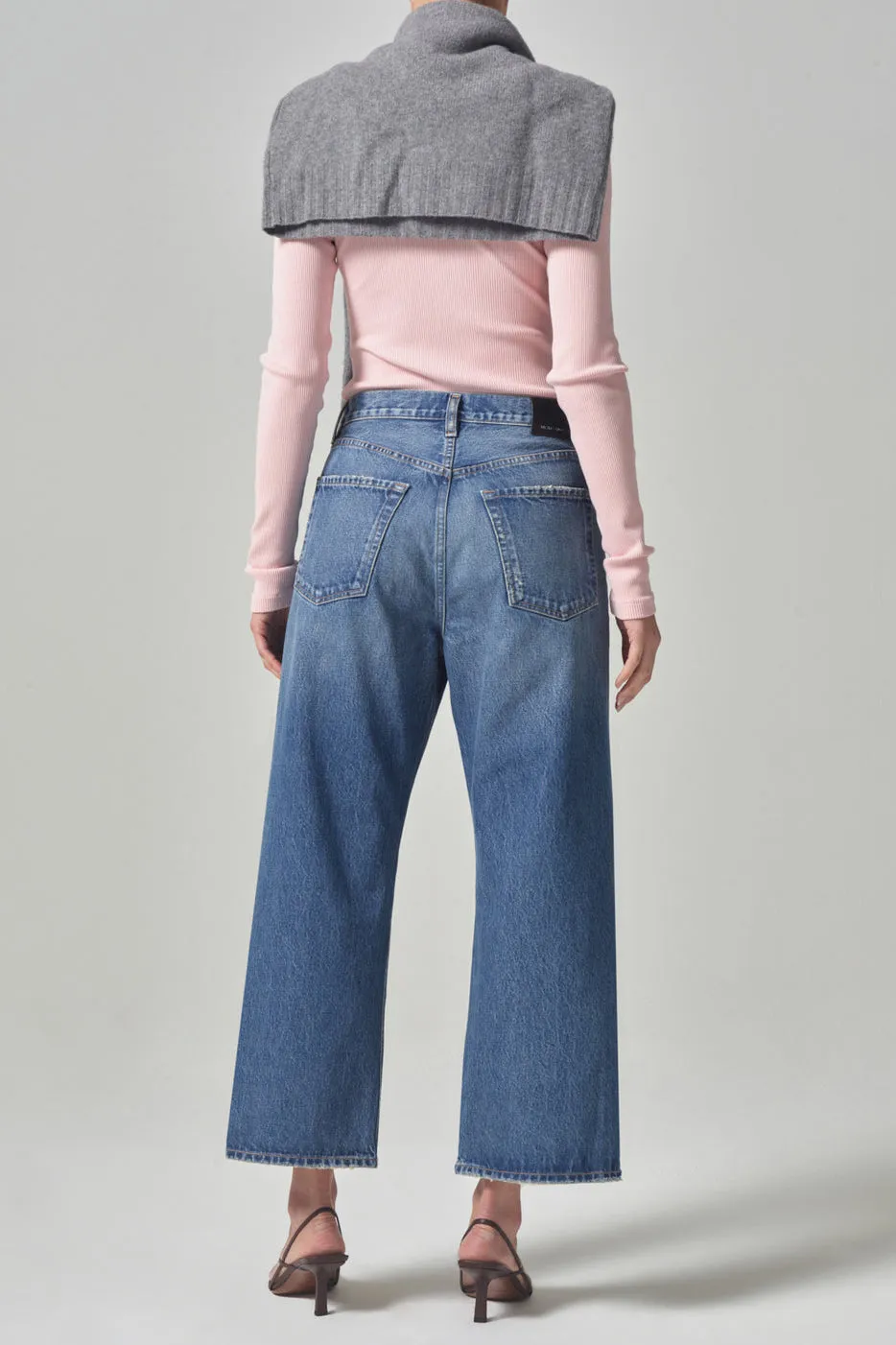 Jeans Gaucho in Oasis