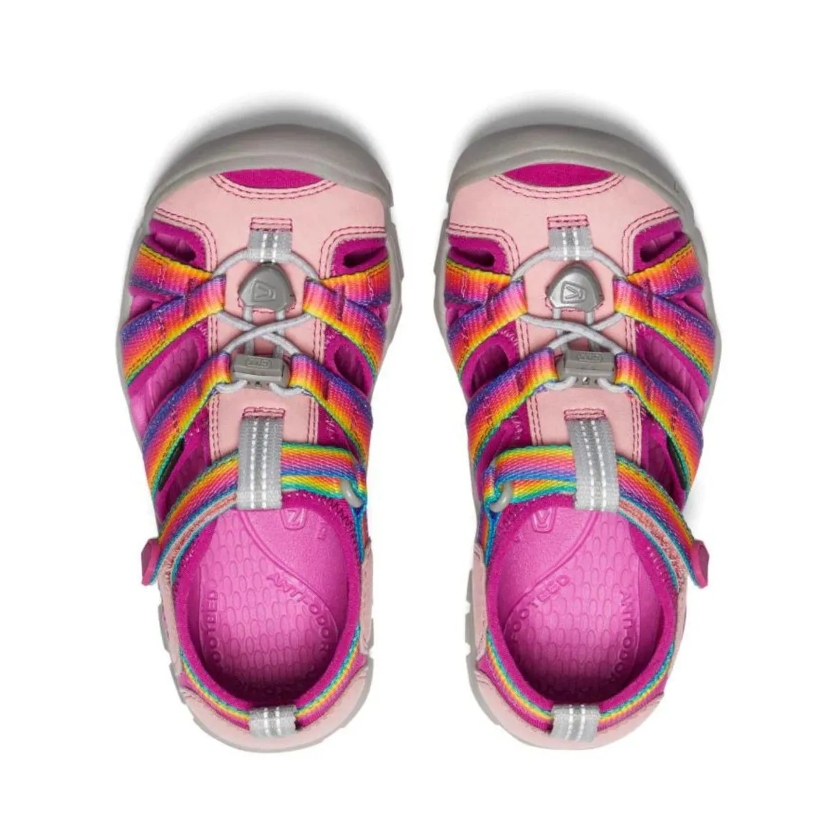 Keen Toddlers' Seacamp II CNX Rainbow/Festival Fuchsia