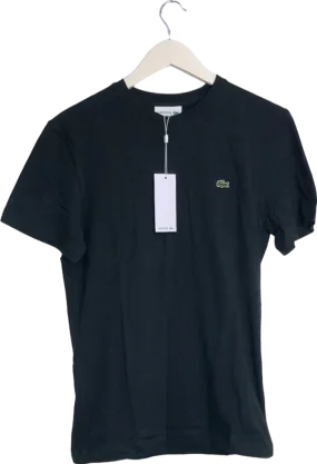 Lacoste Black Short Sleeve T-Shirt UK Size 3